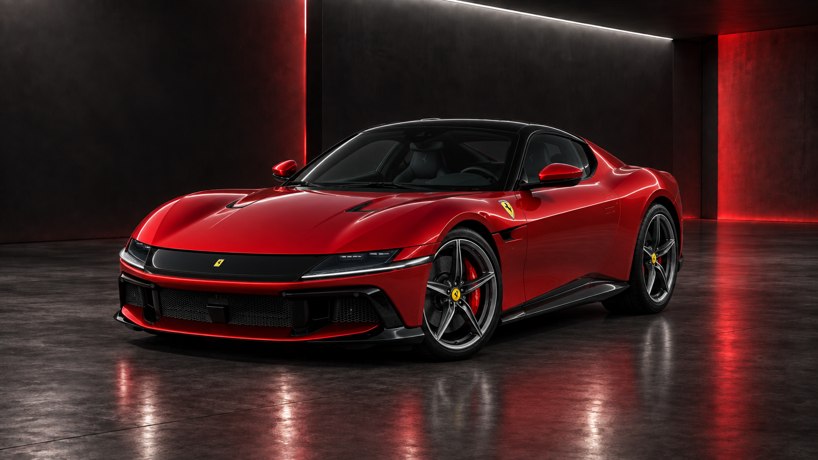 Ferrari 12Cilindri · promotional render