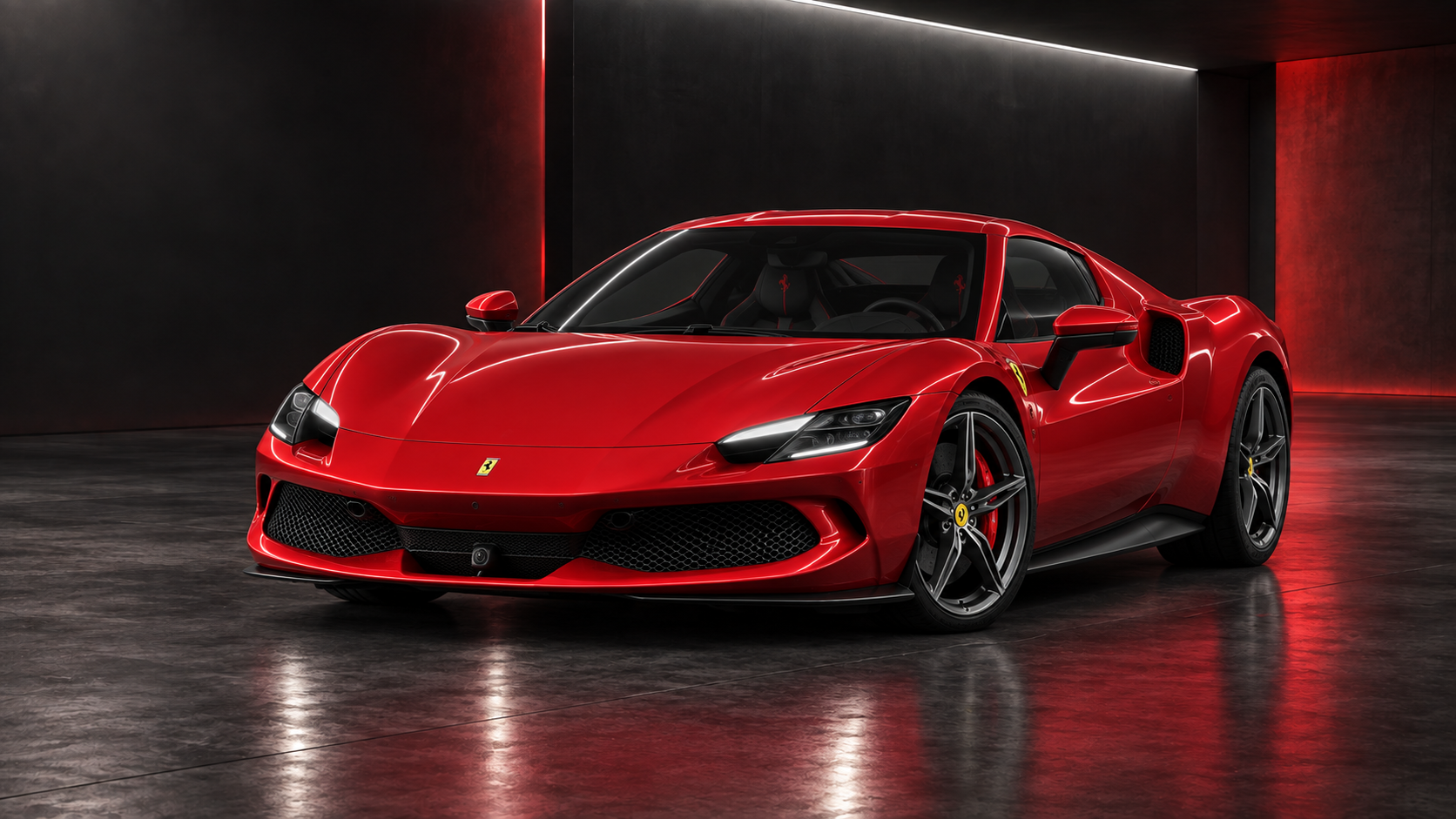 Ferrari 296 GTB · promotional render