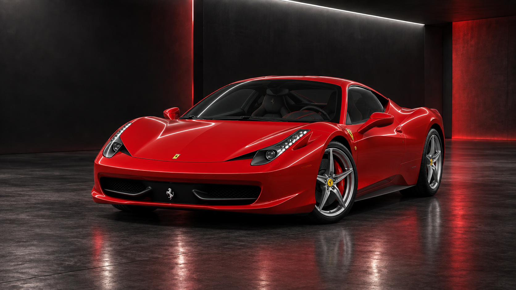 Ferrari 458 Italia · promotional render