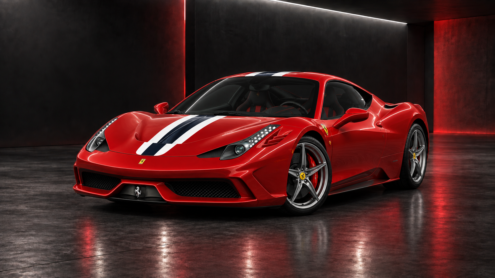 Ferrari 458 Speciale · promotional render