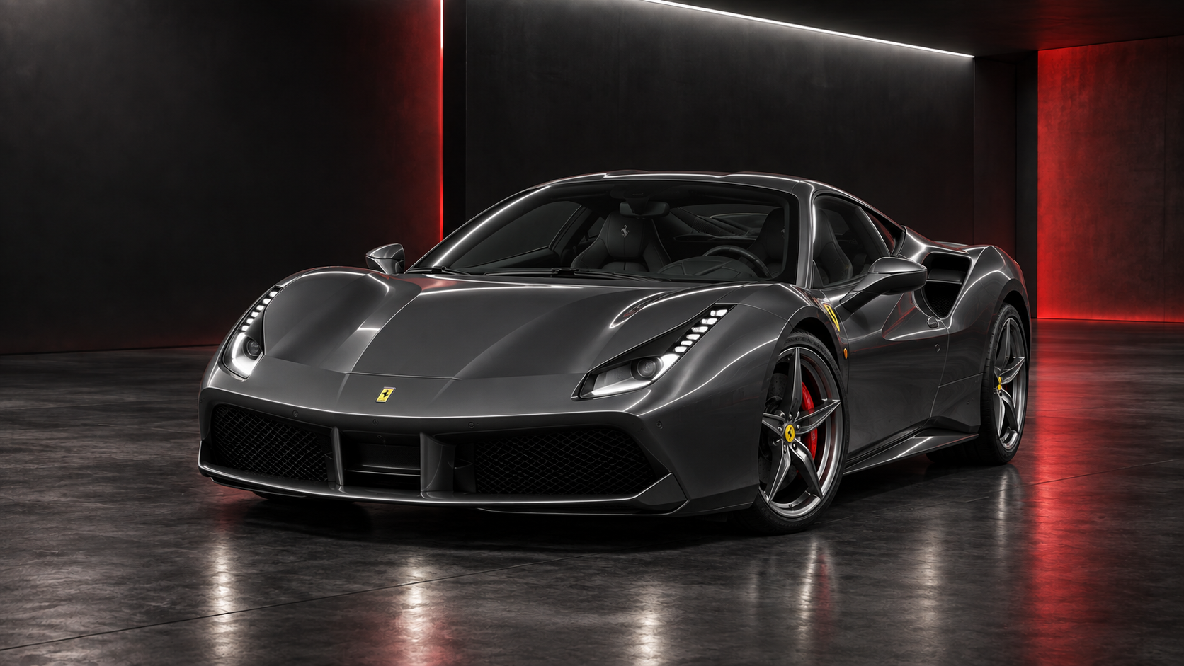 Ferrari 488 GTB · promotional render