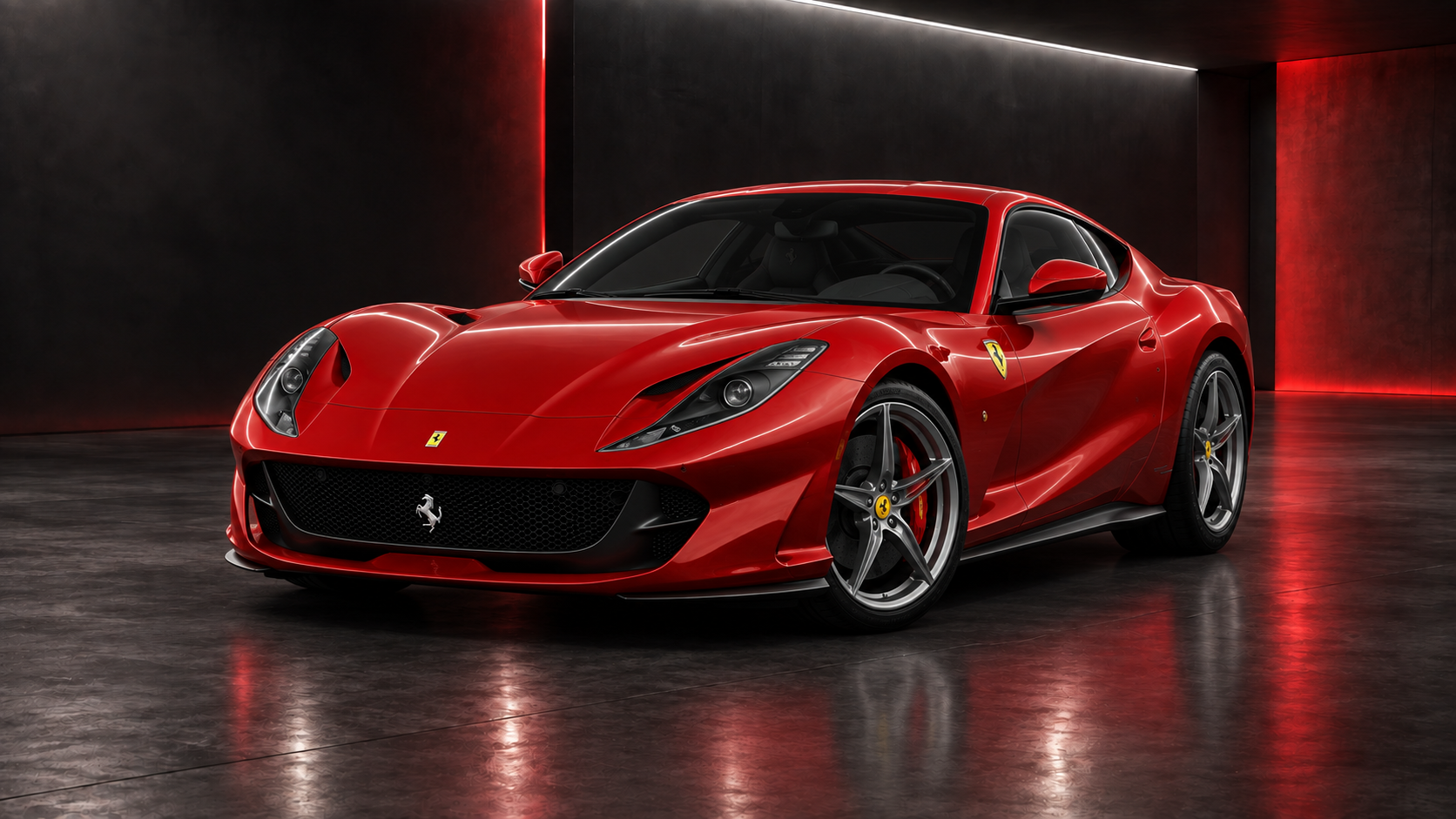Ferrari 812 · promotional render