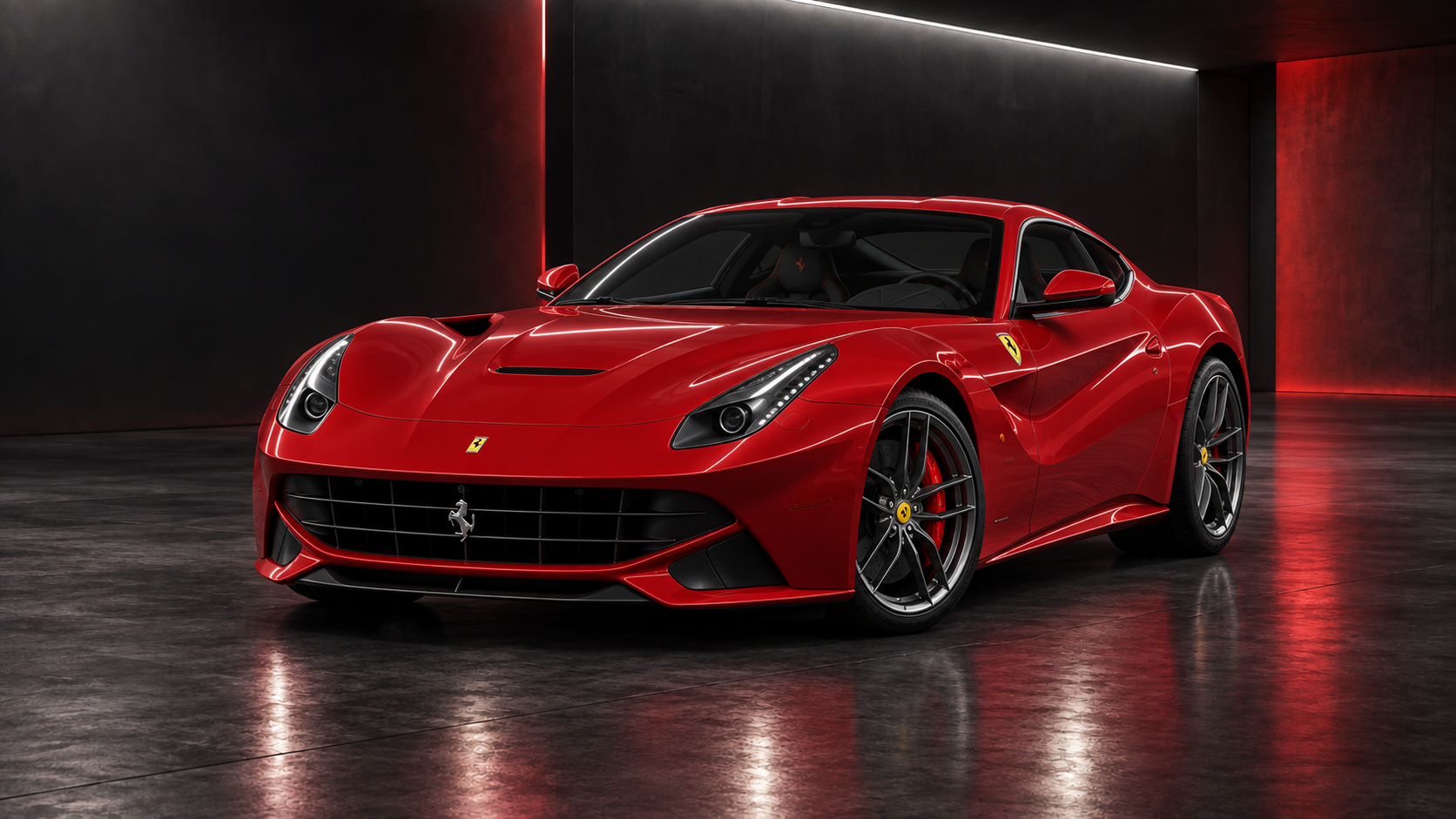 Ferrari F12 Berlinetta · promotional render