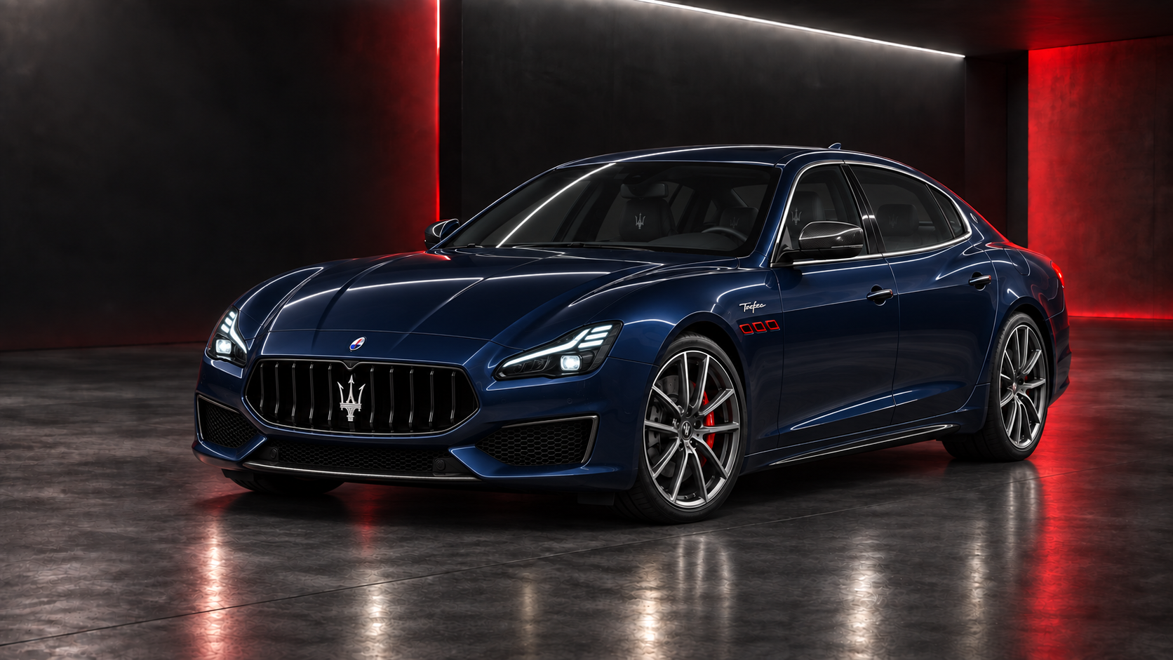 Maserati Quattroporte VI · promotional render