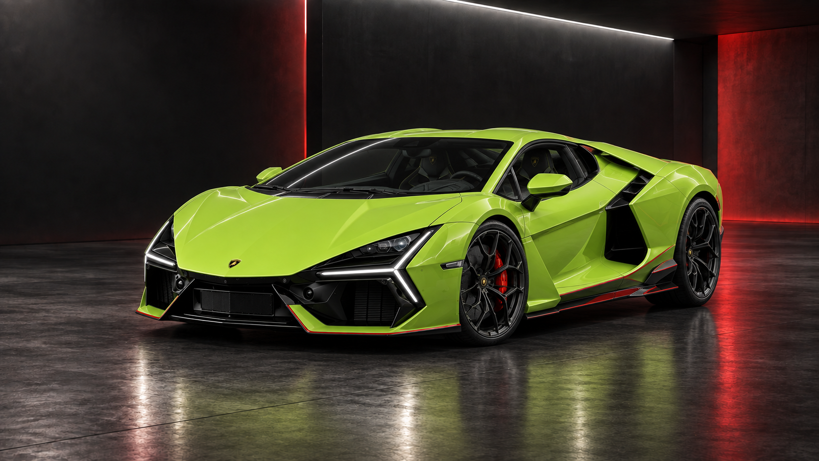 Lamborghini Revuelto · promotional render